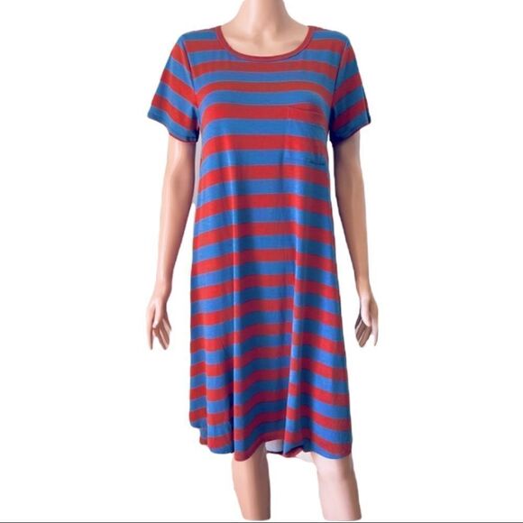 LuLaRoe Carly Hi-Low Swing Dress SMALL - Picture 1 of 10